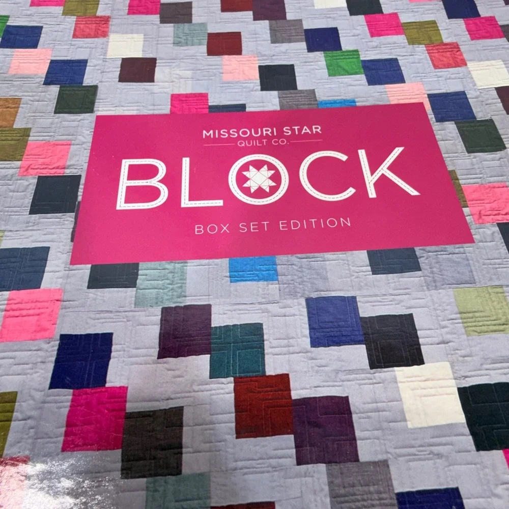 Missouri Star Quilt Co BLOCK Box‎ Set 6 Magazines Multicolor Quilt Patterns Tips